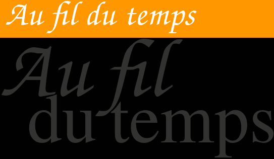 Au fil du temps